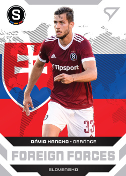 David Hancko Sparta Praha SportZoo FORTUNA:LIGA 2021/22 1. serie Foreign Forces #FF23